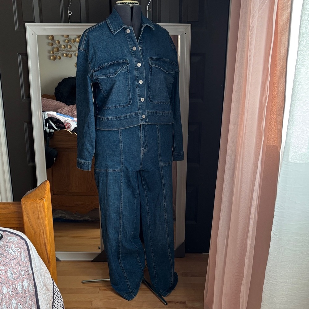 DKNY Jeans Blue Denim and Jacket jeans